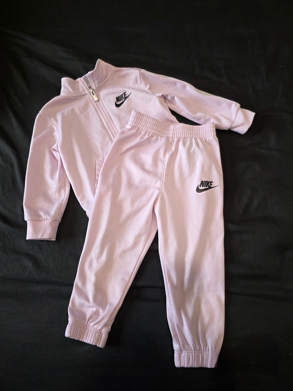 Nike Light Pink Girls' Track Jacket & Joggers Set